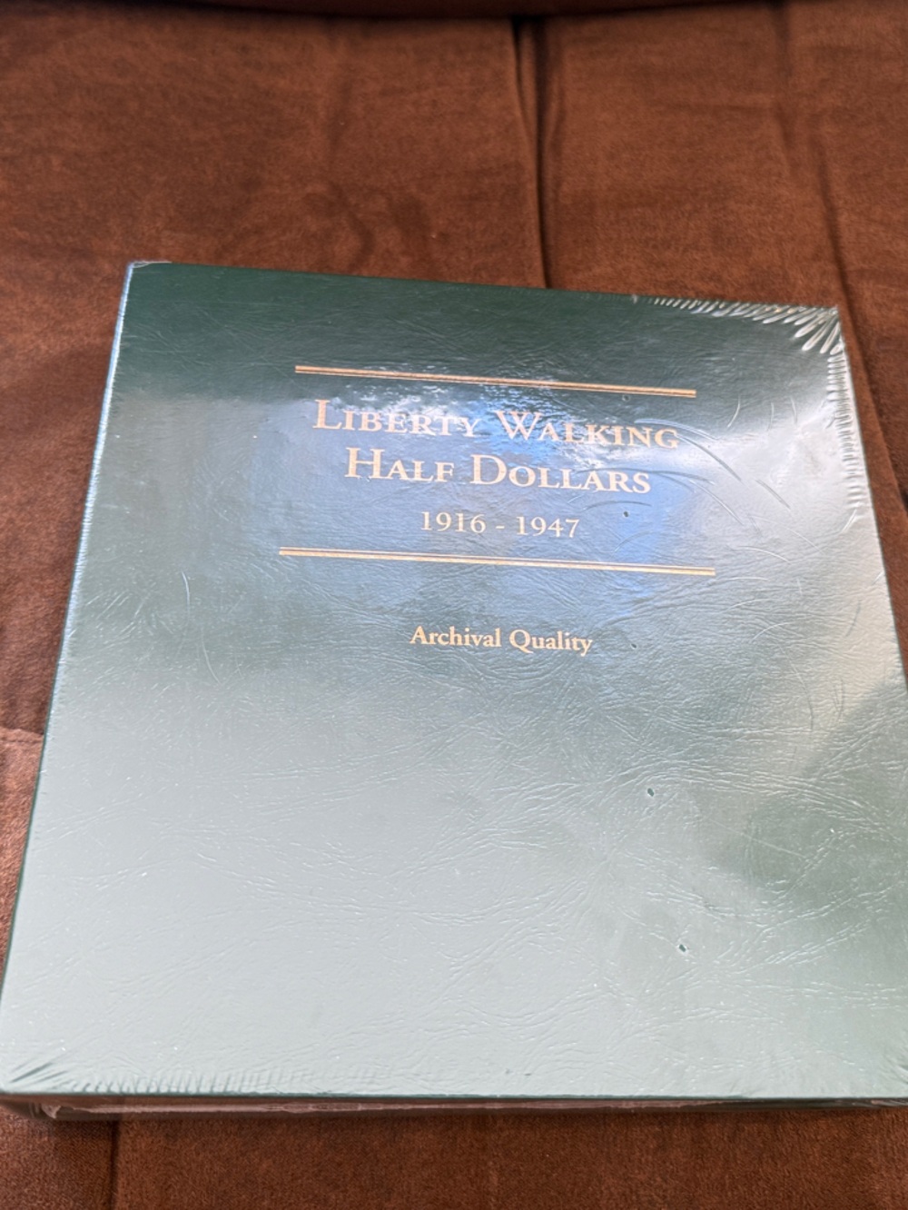 Liberty Walking Half Dollars 1916-1947 Collector Album - Green